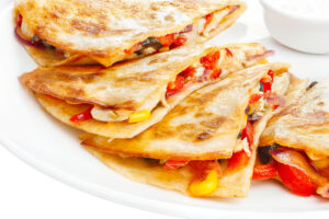 Quesadillas! Fast, Easy and they love them!